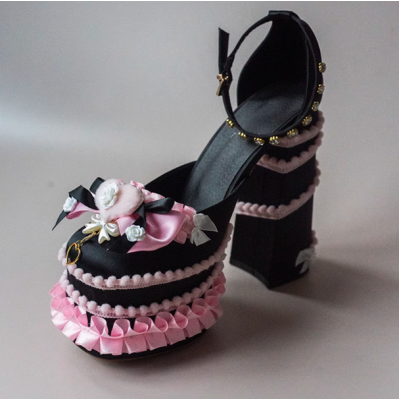 Creamy Dopamine Sweet Spicy Girl Y2K Shoes by Hexagram (HX03)